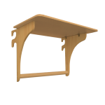 Столик для шведской стенки (деревянный) KARUSSELL